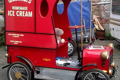 Bud Spencers Ice Cream Wagen