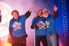 Partystimmung während des Konzerts der Dune Buggy Band