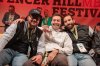 Marcus mit Alessandro und Carlo Jr. auf der VIP-Bühne