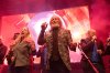 Zum Song Bulldozer kommen auch Cristiana Pedersoli und Ottaviano Dell'Aqua auf die Bühne