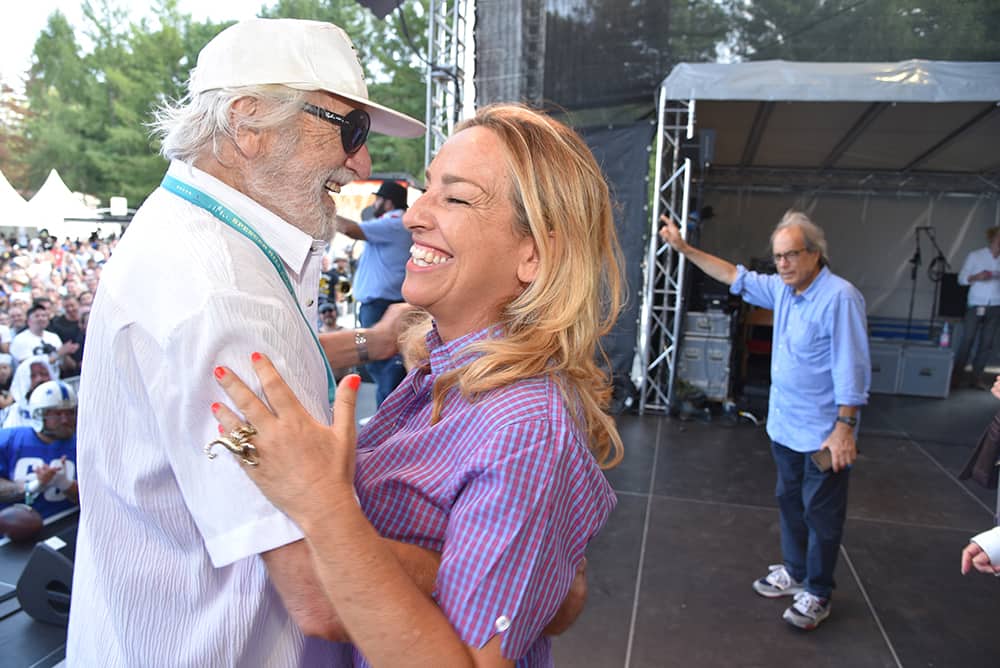 Riccardo Pizzuti mit Cristiana Pedersoli auf dem Spencerhill Festival 2019