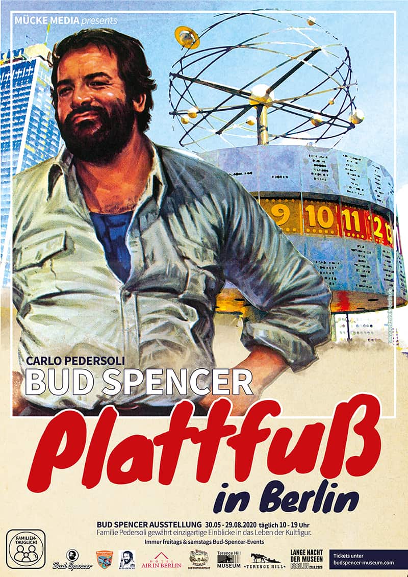 Bud Spencer kommt nach Berlin - Plakatmotiv