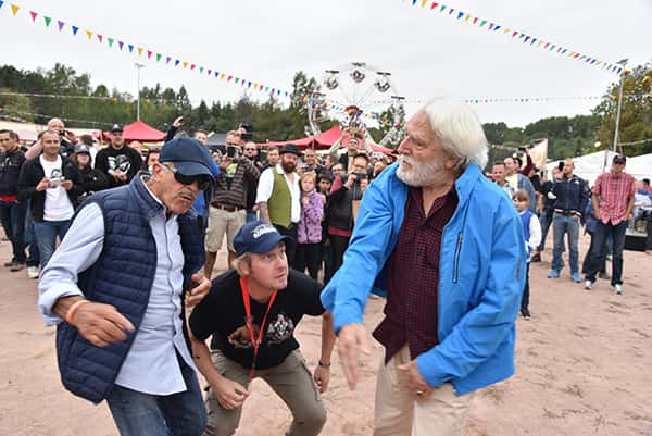 Stunteinlage auf dem Bud Spencer und Terence Hill Festival 2018