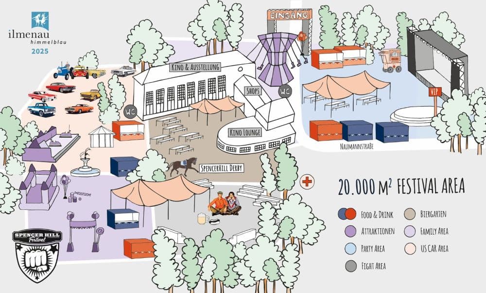 Lageplan Ilmenau
