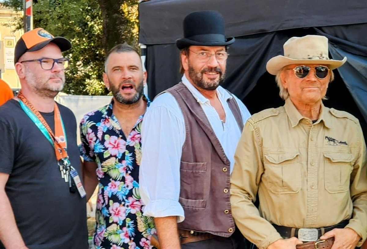 Terence Hill in Gubbio beim Spencerhill Fesitval 2023