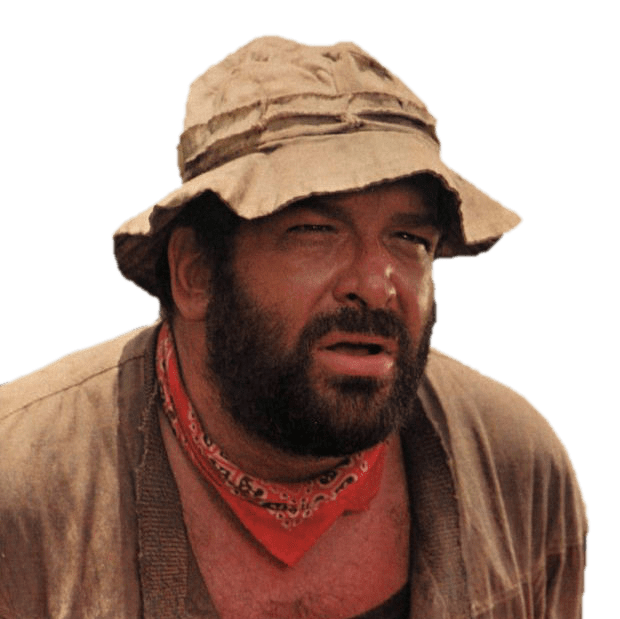 Bud Spencer mit Hut