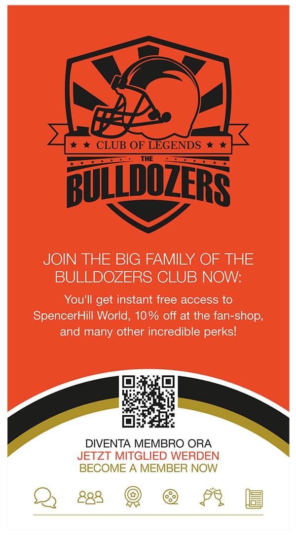 The Bulldozers Club - Der Fanclub für Bud Spencer und Terence Hill Fans.